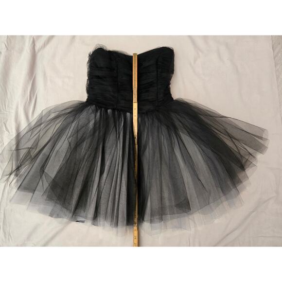 Betsey Johnson Ballet Dress, Size 4, Black and gray - Picture 4 of 6